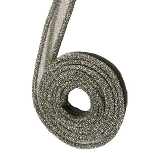 <span class=keywords><strong>ล</strong></span>วดตาข่ายถักนิตติ้งทรงก<span class=keywords><strong>ล</strong></span>มคู่พร้อมหางสำหรับป้องกัน EMI RF นำไฟฟ้าสูง - Product Image 3