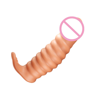 Kovida Wholesale g Spot a Spot Massage Finger Size Dildo Sleeve Finger Condom Sex Toys for Male and Females - Product Image 4