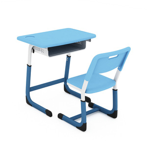 Conjunto de escritorio y silla para estudiantes de la marca National Industry, modelo KD06, con altura ajustable, para uso escolar y doméstico, educación primaria y secundaria. - Product Image 2