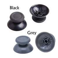 Coque analogique noire pour manette PS4, joysticks 3D, capuchons de joystick pour manette PS4