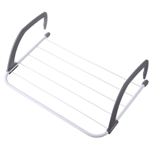 Secador <span class=keywords><strong>de</strong></span> Ropa para <span class=keywords><strong>Radiador</strong></span>, <span class=keywords><strong>Tendedero</strong></span> Plegable para Toallas, Colgador <span class=keywords><strong>de</strong></span> Ropa para Barandillas <span class=keywords><strong>de</strong></span> Balcón - Product Image 1