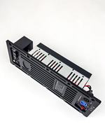 Module d'amplificateur de puissance professionnel 1000W max, classe D, châssis métallique, avec protection contre les surcharges