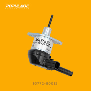 Válvula Solenoide 1G772-60012 12VDC Interruptor de Apagado del Motor para Piezas de Excavadora - Product Image 2