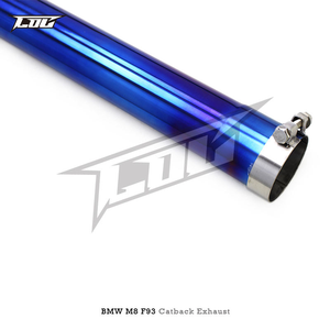Sistema de Escape Catback Boska Titanium Valvetronic para BMW M8 F91/F92/F93 4.4T S63 2017-2024, Deportivo, con Cuatro Salidas y Control Remoto - Product Image 2
