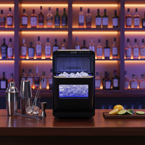 Máquina <span class=keywords><strong>de</strong></span> <span class=keywords><strong>Hielo</strong></span> Eléctrica Crescent, Doméstica y Comercial, Totalmente Automática, para Cubos <span class=keywords><strong>de</strong></span> <span class=keywords><strong>Hielo</strong></span> Sólidos, Capacidad <span class=keywords><strong>de</strong></span> 1.8L, Apta para Autocaravanas - Product Image 5