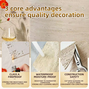 Panel de Piedra Flexible para Exteriores, Revestimiento de Pared Exterior con Aspecto de Piedra, Panel de Piedra Artificial MCM, Travertino Dorado Flexible - Product Image 6
