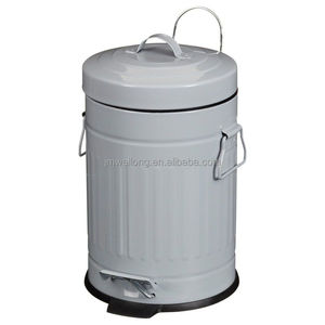 Nhà 20L đạp bin kim loại thùng rác có thể cổ điển phòng tắm rác bin nhà bếp nhà vệ sinh PHÒNG RỬA chất thải bin - Product Image 6