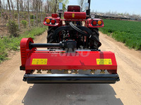 Tracteur agricole mettre en œuvre 3 points tracteur agricole Bush Hog coupe rotative tondeuse/tracteur coupe-herbe tondeuse à gazon/tondeuse à fléaux