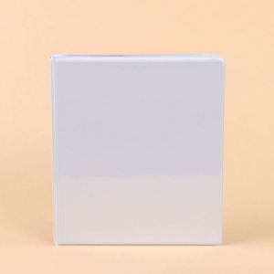 PVC Folder Double Clip Thickened Loose-Leaf Notebook Pull Rod Clip Waterproof Cover Student Exam Paper <b>Storage</b> Level Arch <b>File</b> - Product Image 2