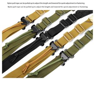 Sangle de fusil en nylon DF MK2, sangle tactique multifonctionnelle, sangle d'épaule modulaire réglable avec rembourrage et clip - Product Image 6
