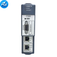 Módulo de Interfaz Ethernet Dual RJ45 Serie RX3i IC695ETM001-HW, Módulo de Comunicación de Red PLC de 10/100 Mbps
