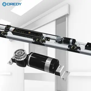 Oredy Double Automatic Sliding Glass Door Opener And Closer With Sensor Sliding Door System