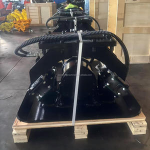 Compattatore a Piastra Vibrante Montato su Escavatore 25-32 Tonnellate Martello Vibrante Idraulico a Basso Rumore con Cabina Motore per Compattazione del Suolo in Edilizia - Product Image 3