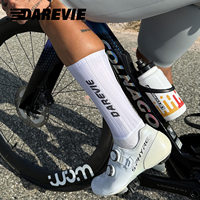 Chaussettes de sport Darevie personnalisées en fibre athlétique, anti-transpiration, séchage rapide, pour course à pied en extérieur, accessoires de cyclisme