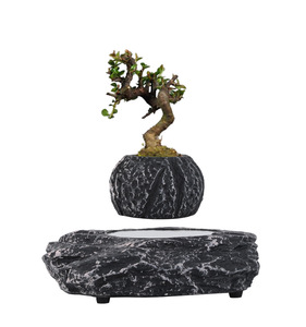<span class=keywords><strong>Pot</strong></span> <span class=keywords><strong>de</strong></span> fleurs numérique à lévitation magnétique en plastique pour bureau, <span class=keywords><strong>mini</strong></span> bonsaï, ornements verts, pots intelligents Feng Shui - Product Image 6