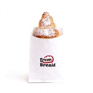 80gsm Compostable Greaseproof Waterproof Paper <b>Bag</b> Customized Eco-Friendly Food Packaging Brown Kraft Paper Bread & <b>Cakes</b> <b>Bag</b> - Product Image 3