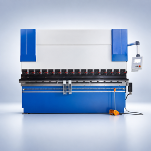 Prensa Plegadora CNC Electrohidráulica Servo Automática PB-100T/2500mm con Servo Retrocalibrador para Plegado de Chapa de Acero Inoxidable - Product Image 1