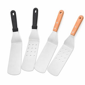 Espátula de cocina para asar, teppanyaki, pescado frito, hamburguesas, bistecs, panqueques, fideos, antideslizante, resistente a altas temperaturas - Product Image 1
