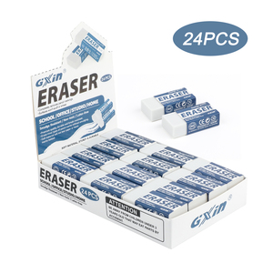 Gxin G-F0301/S <span class=keywords><strong>Gomme</strong></span> blanche 2B pour étudiants, bureau, examens, croquis, <span class=keywords><strong>dessin</strong></span> artistique, sans résidu, en caoutchouc - Product Image 1