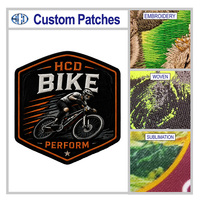 Patchs pour motos Custim, patch brodé pour le dos de la veste de motard, à appliquer à la presse à chaud