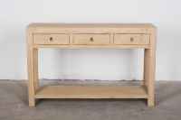 Fabrication professionnelle bon prix étagère de rangement Table de bureau trois tiroirs étagère Table