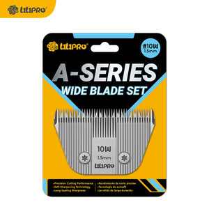 LILIPRO - Cuchillas Profesionales <span class=keywords><strong>de</strong></span> Metalurgia <span class=keywords><strong>de</strong></span> Polvos <span class=keywords><strong>de</strong></span> 10 W y 1,5 mm A5 <span class=keywords><strong>para</strong></span> Cortapelos <span class=keywords><strong>de</strong></span> Mascotas, Cuchillas Anchas <span class=keywords><strong>para</strong></span> Recortar el <span class=keywords><strong>Pelo</strong></span> <span class=keywords><strong>de</strong></span> Perros y Gatos, Tijeras <span class=keywords><strong>para</strong></span> el Cuidado <span class=keywords><strong>de</strong></span> Caballos - Product Image 2