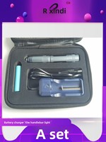 Lampe froide portable rechargeable XINDI XD-S10 à 3 vitesses réglables, 10W, pour guidon, idéale pour la médecine vétérinaire et la chirurgie ORL