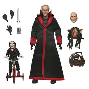 ฟิกเกอร์โมเดล PVC ขยับได้ ขนาด 7 นิ้ว รุ่น Deluxe Edition ของ NECA Domestic <span class=keywords><strong>Chainsaw</strong></span> <span class=keywords><strong>Man</strong></span> ชุดคลุมสีแดง/ดำ รุ่น Jigsaw สำหรับตกแต่ง - Product Image 3