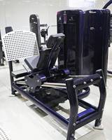 Machine de presse à jambes assise pour la musculation, équipement de fitness à charges réglables pour la vente en gros