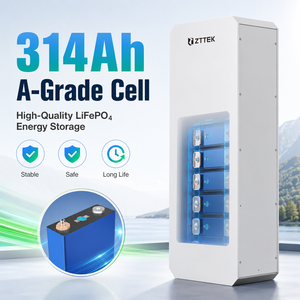 Stock de la UE |   Batería de Almacenamiento Doméstico CAN de 51.2V 16kWh para Almacén Rotterdam, 314Ah LiFePO4 LFP, ESS de Pie para Autocarga Solar - Product Image 3
