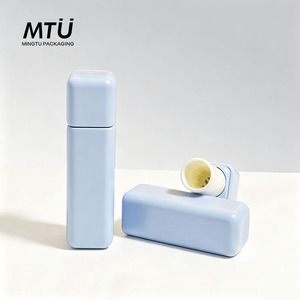 Tubes de rouge à lèvres rectangulaires en PP de 3.5g avec <span class=keywords><strong>bouchon</strong></span> à vis, excellent emballage de baume à lèvres avec logo personnalisé et étui de rouge à lèvres de couleur - Product Image 4