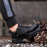 Sepatu keselamatan kerja insulasi listrik, sepatu bot pelindung keselamatan kerja, pekerja pria, sepatu komposit, sepatu keselamatan insulasi listrik, 6KV, 10KV