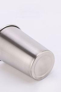 Wholesale Different Sizes Stainless Steel Single Wall Travel Mugs Drinking Mug Pint <b>Cup</b> Beer Tumbler with Logo - Product Image 3