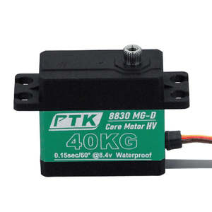 Servo Digital Metálico PTK 8830 MG-D de 30 kg con Alto Torque y Alto Voltaje (8.4V) Apto para Aeromodelismo - Product Image 2