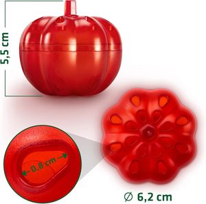 Chingyoo rắn mini nhựa hình bí ngô thân thiện với môi trái cây Fly Trap Set 2 trong nhà bếp sử dụng dễ dàng điền vào chất hấp dẫn 1-2L - Product Image 2