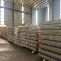 Panel Sandwich Rock Wool Ramah Lingkungan untuk Insulasi Ruang Dingin, Hotel, Gudang, Peredam Suara, Penahan Panas, dan Tahan Api