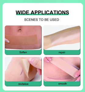 Vente en gros <span class=keywords><strong>de</strong></span> ruban adhésif cicatrisant en <span class=keywords><strong>silicone</strong></span> transparent, imperméable, hypoallergénique, ultra-fin, <span class=keywords><strong>de</strong></span> qualité médicale, gel <span class=keywords><strong>de</strong></span> <span class=keywords><strong>silicone</strong></span> pour la réparation des cicatrices, 4 cm * 1,5 m - Product Image 4