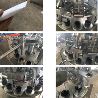 Machine de remplissage, sertissage et scellage automatique Hebo pour tubes en aluminium pliables, colle AB, époxy, gel capillaire, crème cosmétique 5-250ml