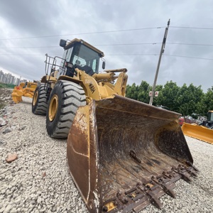 Offre Spéciale Chargeuse <span class=keywords><strong>sur</strong></span> pneus CAT 996H d'occasion 23,7 tonnes, robuste, avec système d'économie de carburant en mode Eco et inspection vidéo en direct gratuite - Product Image 1