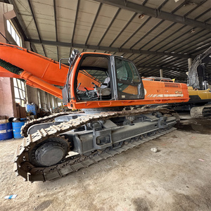 Excavatrice sur chenilles d'occasion Doosan DX500LC-9 C à vendre à bas prix, mettant l'accent sur les composants essentiels : moteur et propulseur - Product Image 1