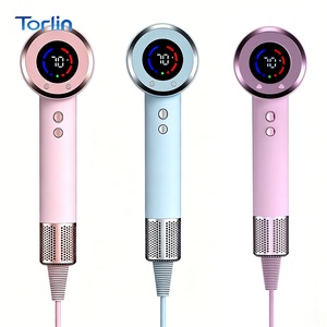 ไดร์เป่าผมโรงแรม Torlin OEM ODM มอเตอร์ไฟฟ้ากระแสตรง แห้งเร็ว ความเร็วสูงพิเศษ 100v 240V ปรับอุณหภูมิได้ พร้อมหน้าจอ LCD ดิจิตอล - Product Image 1