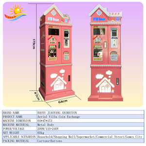 Crown Model Smart QR Code Distributeur de pièces Arcade libre-service à écran tactile avec échange de pièces Maître de clé en plastique - Product Image 2
