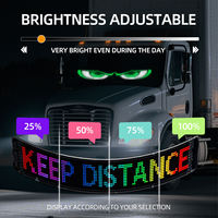 Panneau de matrice LED Devil Eyes automobile-Affichage souple flexible programmable | Phare de voiture/camion/éclairage de fenêtre