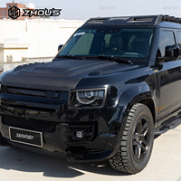 Pièces extérieures automobiles Zhous Design, accessoires automobiles, cache-phare avant pour Land Rover Defender L663 110, kit carrosserie