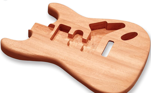 Corps de guitare électrique (2 pièces collées) - Product Image 3