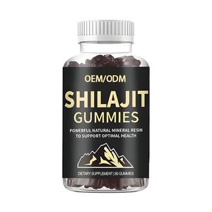 Gomitas de Shilajit OEM, Suplementos Premium Orgánicos Sin Azúcar, Suplementos Energéticos, Gomitas de Shilajit Naturalmente Extraídas - Product Image 1