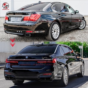 Kit carrosserie de conversion pour BMW F02 730 : pare-chocs avant et arrière, phares, capot, style M760, pour Série 7 F01 740 Facelift 2009-2014, <span class=keywords><strong>2022</strong></span> - Product Image 5
