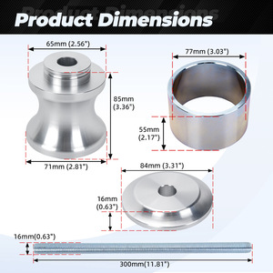 Universal Bearing <b>Puller</b> 40mm 44mm For Off Road Vehicle Wheel Removal Tool - Product Image 2