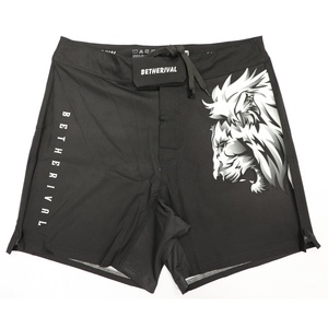 Shorts de MMA personnalisés à étiquette privée en polyester imprimé par sublimation BETHERIVAL - Product Image 1