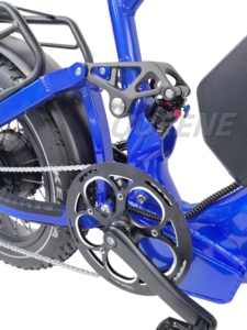 Bicicleta Eléctrica Potente 2000/3000 con Doble Batería de 72V35AH, Suspensión Completa, Neumáticos Anchos, Híbrida para Adultos - Product Image 6